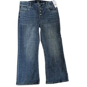 Liverpool, Los Angeles, Gia Glider Flare Pull On Jeans ,Size 12 NWT